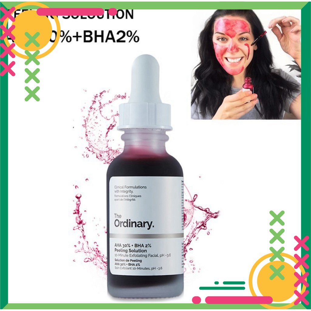 ' Serum The Ordinary AHA 30% + BHA 2% Peeling solution .