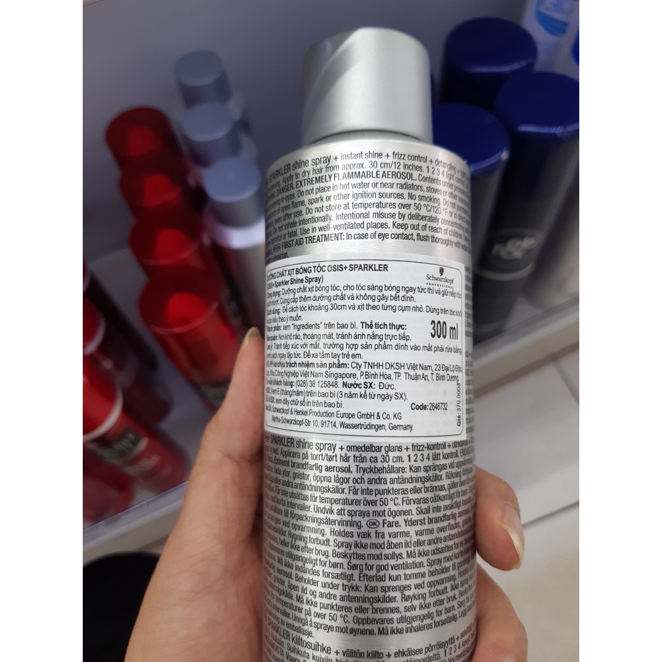 Keo xịt bóng tóc Osis 300ml (MP2708)
