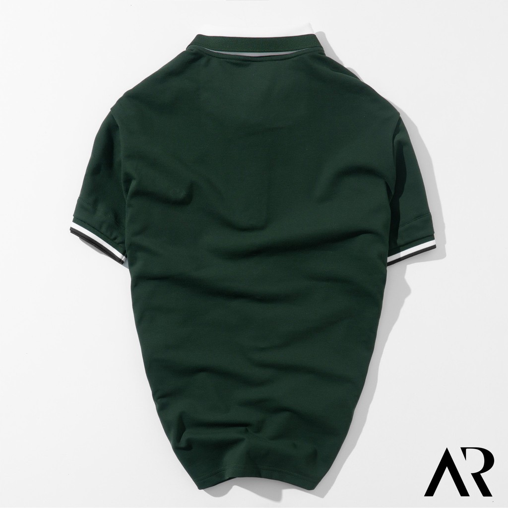Áo polo nam cổ trụ, thun Phối vai cao cấp from chuẩn, thiết kế phong cách sang trọng,AREMI ARPL65 | BigBuy360 - bigbuy360.vn