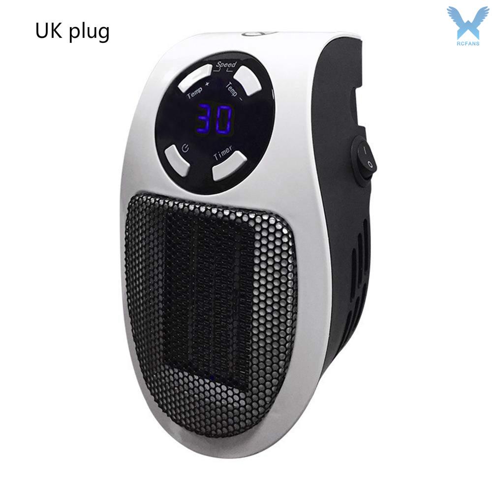 500W Portable Electric Heater Mini Fan Heater Desktop Household Wall Handy Heating Stove Radiator Warm With Remote Control handy heater[rc]