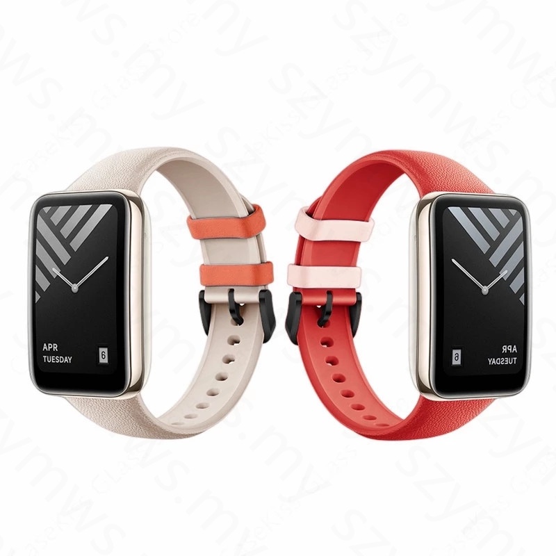 Dây Đeo Thay Thế Chất Liệu Silicon Màu Trơn Cho Xiaomi Mi Band 7 Pro