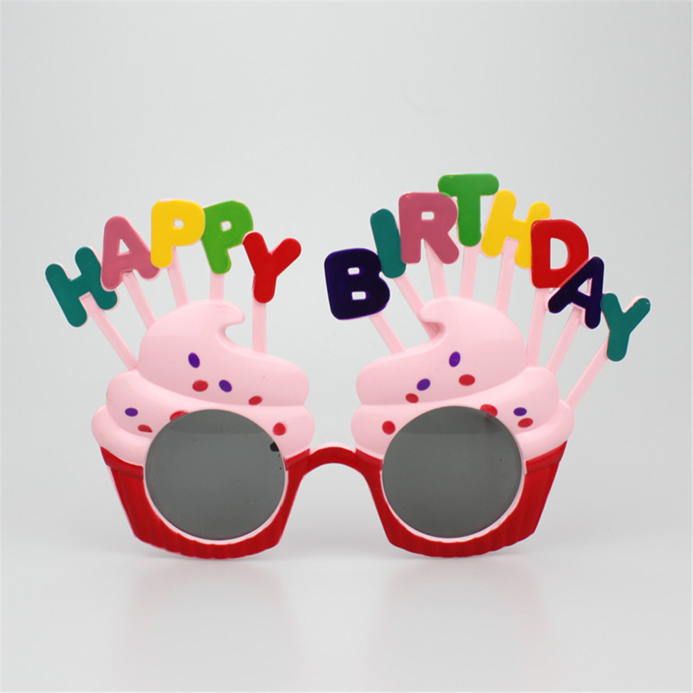 Mắt Kính Hình Bánh Sinh Nhật Thú Vị Dùng Làm Đạo Cụ Chụp Ảnh