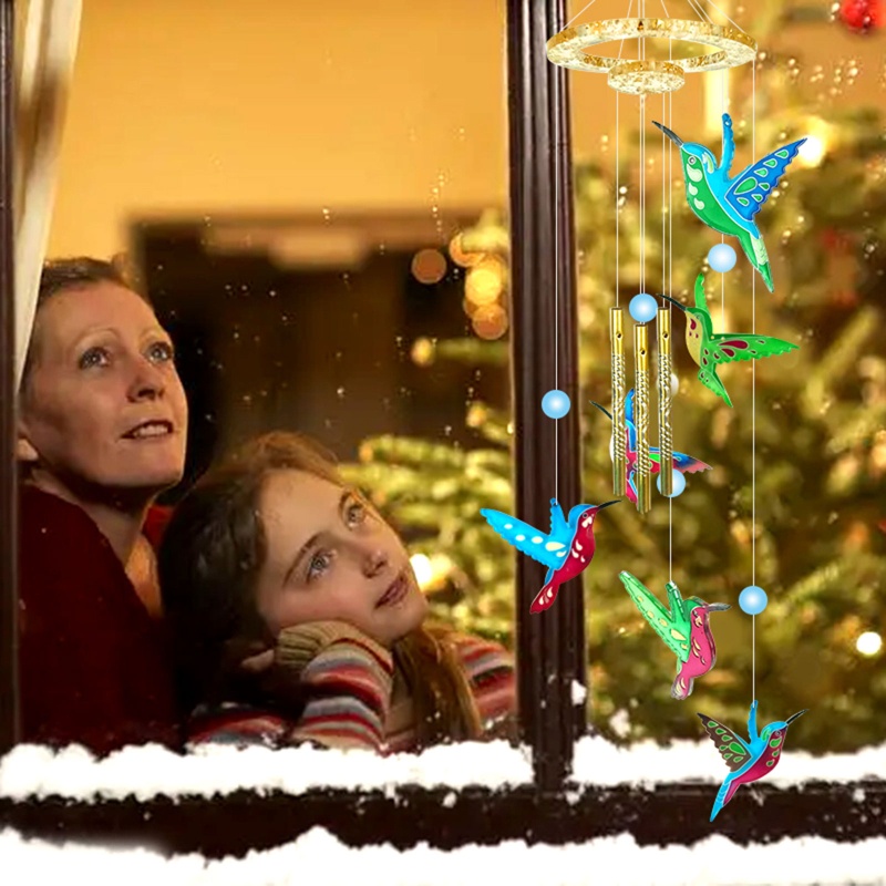 Bộ Khuôn Silicon Làm Chuông Gió / Chim Ruồi / Chuông Gió DIY Trang Trí Nhà Ở / Sân Vườn