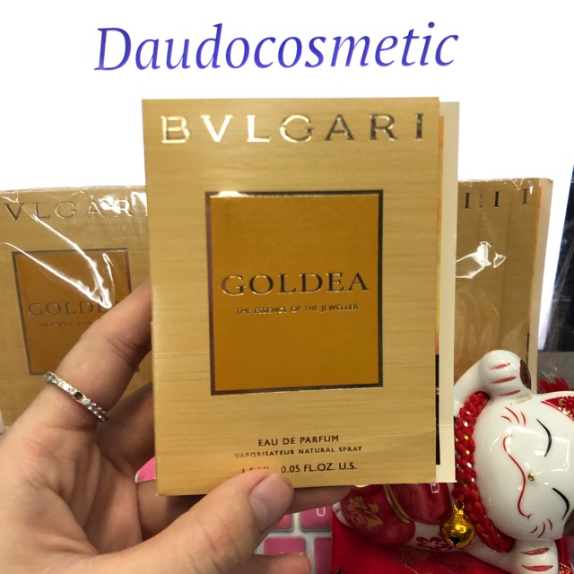 [ vial ] Nước hoa Bvlgari Goldea EDP 1.5ml