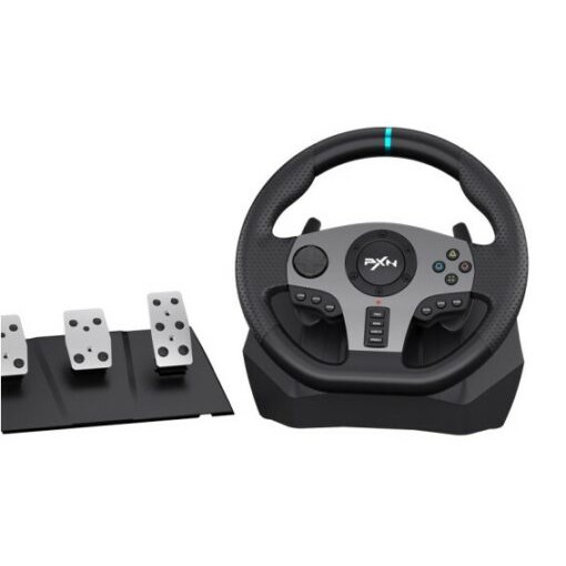 Vô lăng chơi game PXN V9 Gaming Racing Wheel - Hàng Chính Hãng