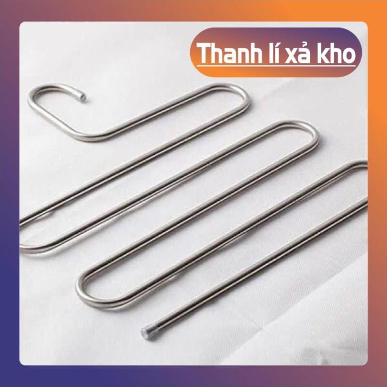 Mua Lẻ Rẻ Như Sỉ,  MÓC TREO QUẦN 5 TẦNG THÔNG MINH 5 TẦNG INOX , ĐỒ GIA DỤNG BINBON