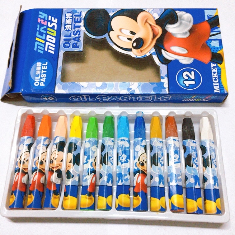 Bút sáp dầu, Bút sáp màu ,cho bé 12 màu