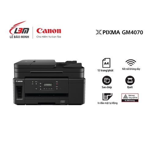 Máy in phun đa năng có tiếp mực liên tục Canon GM4070