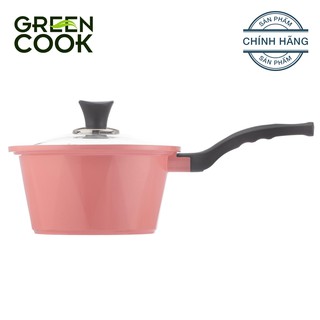 NỒI ĐÚC CERAMIC GREEN COOK GCS02-18IH 18CM