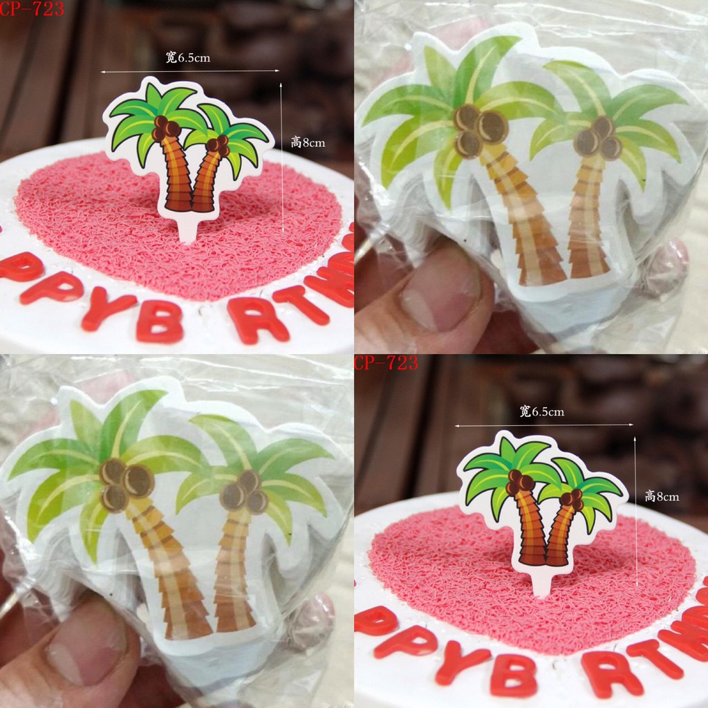 Đồ trang trí sinh nhật cho bé -  Trang trí bánh sinh nhật bánh kem