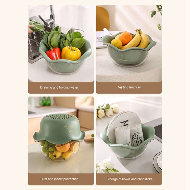 Rổ Rửa Trái Cây Đa Năng Tiện Lợi Cho Nhà Bếp