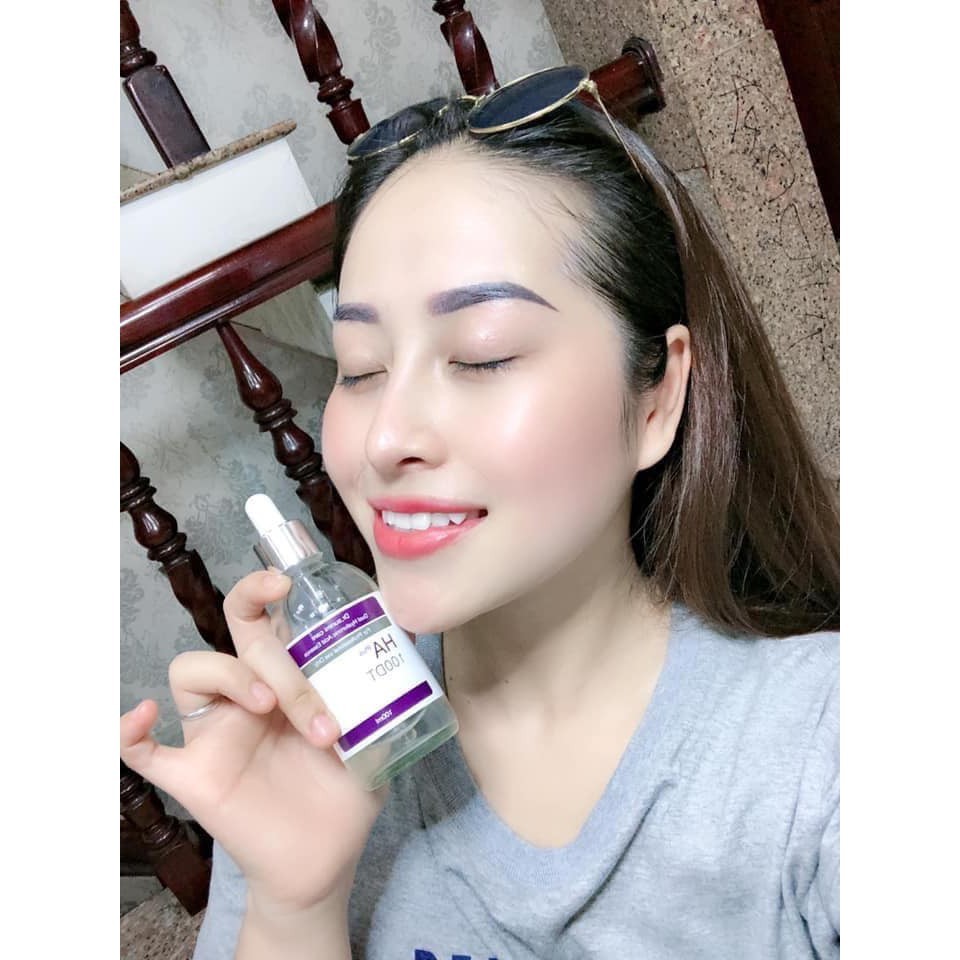 Serum Cấp Nước-Serum HA Bù Nước Cho Da Căng Mịn Bóng Hồng Dr.Sunmi 100ml Care HA Plus 100DT Duel Hyaluronic Acid Essence