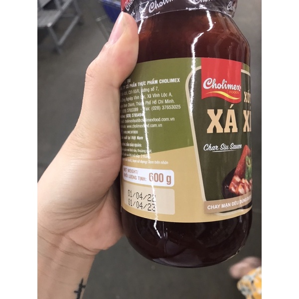 Xốt ướp xá xíu Cholimex hũ thuỷ tinh 600g