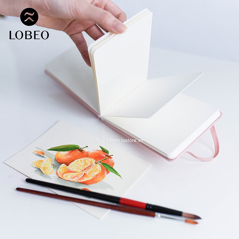 [LỖ STORE] Sổ vẽ Travel Book - 300gsm khổ A6 20 tờ