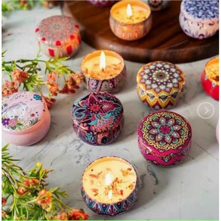 🌸🌸 nến thơm thổ cẩm đốt cực thơm