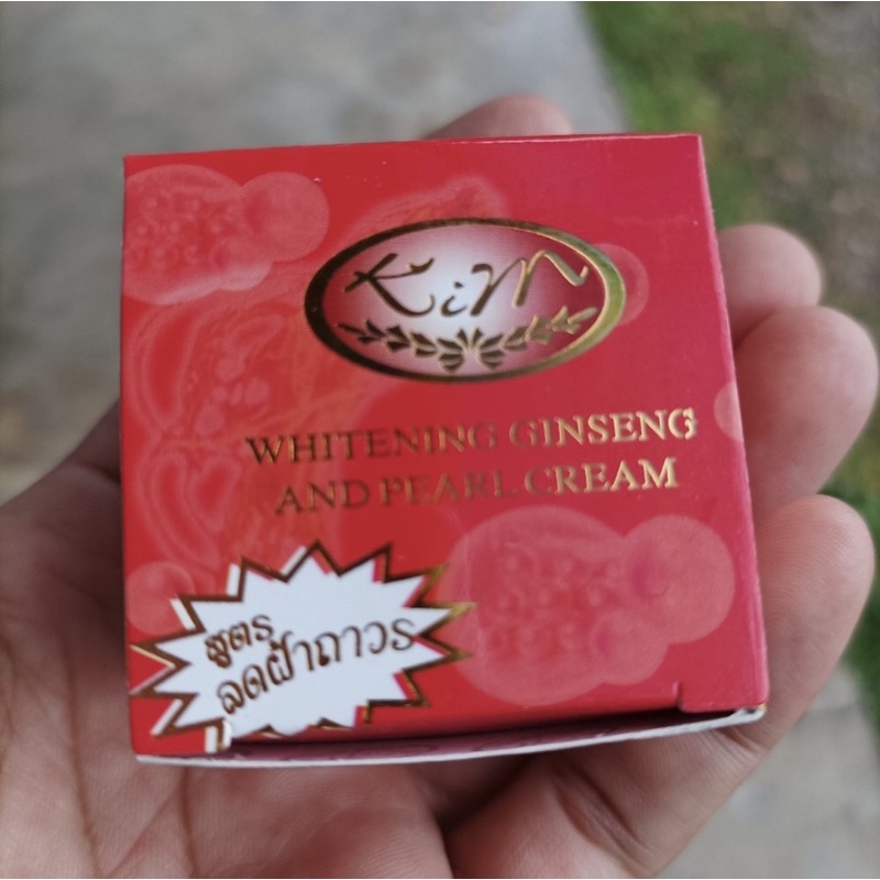 🇹🇭🇹🇭KIM:Kem dưỡng trắng da,mờ thâm nám,chiết xuất ngọc trai và nhân sâm