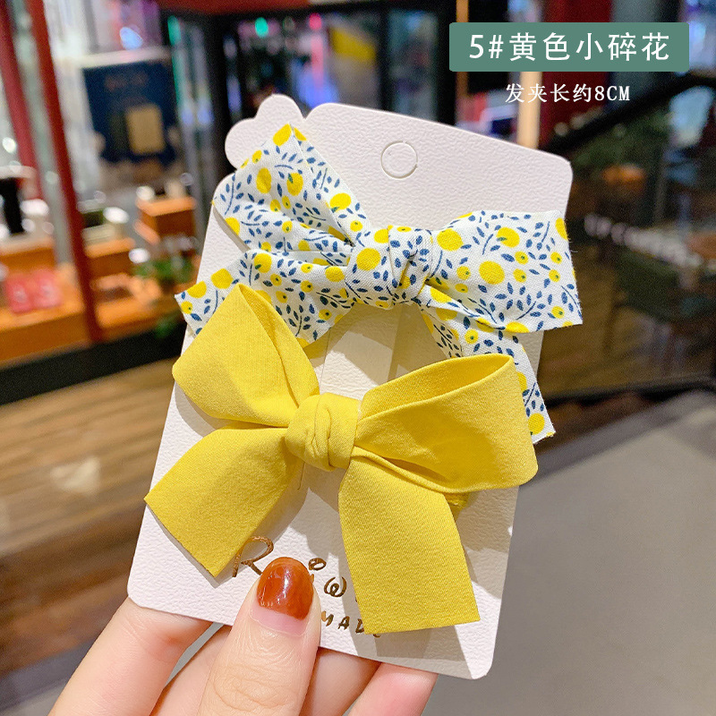 Kẹp tóc nơ phong cách Hàn Quốc mới cho trẻ em