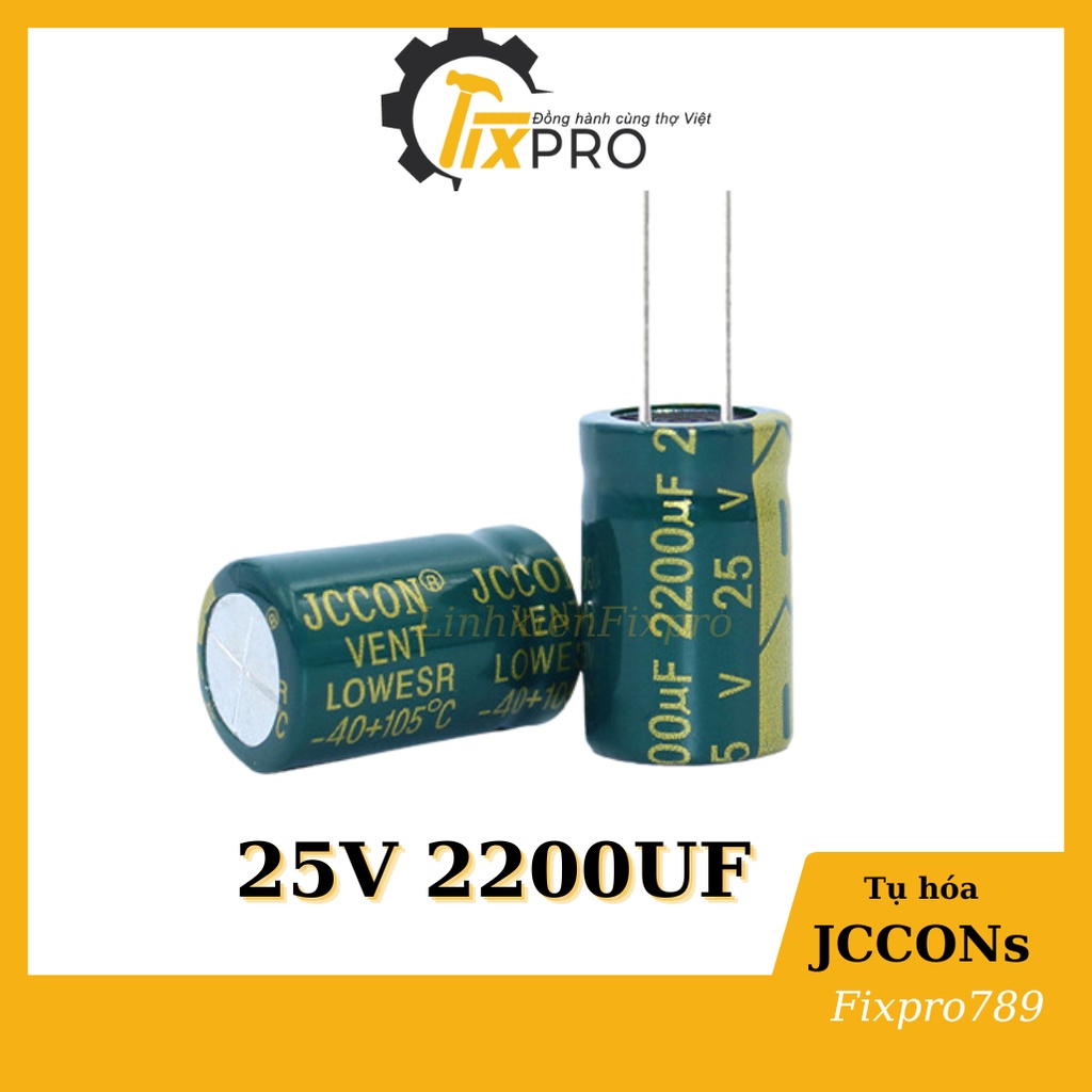 Tụ hóa 25V 100UF-10000uF 18x35mm tần số cao