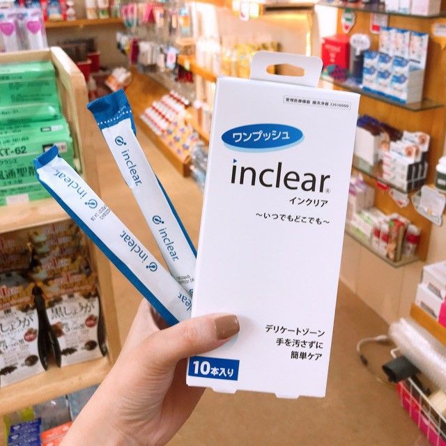 Đũa Thần INCLEAR Nhật Bản - Gel Phụ Khoa, Vệ Sinh, Se_Khít Vùng Kín INCLEAR Nhật Bản - HÀNG CHÍNH HÃNG