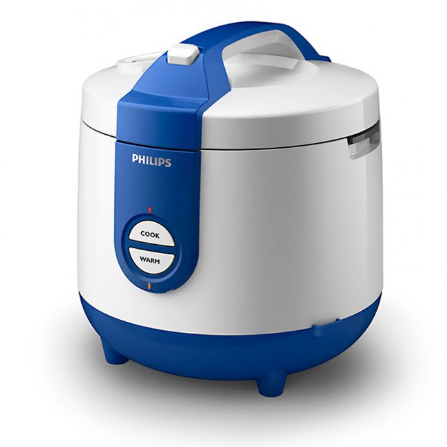 Nồi cơm điện Philips HD3119/66 2L, Nắp gài, Chống dính, Trắng