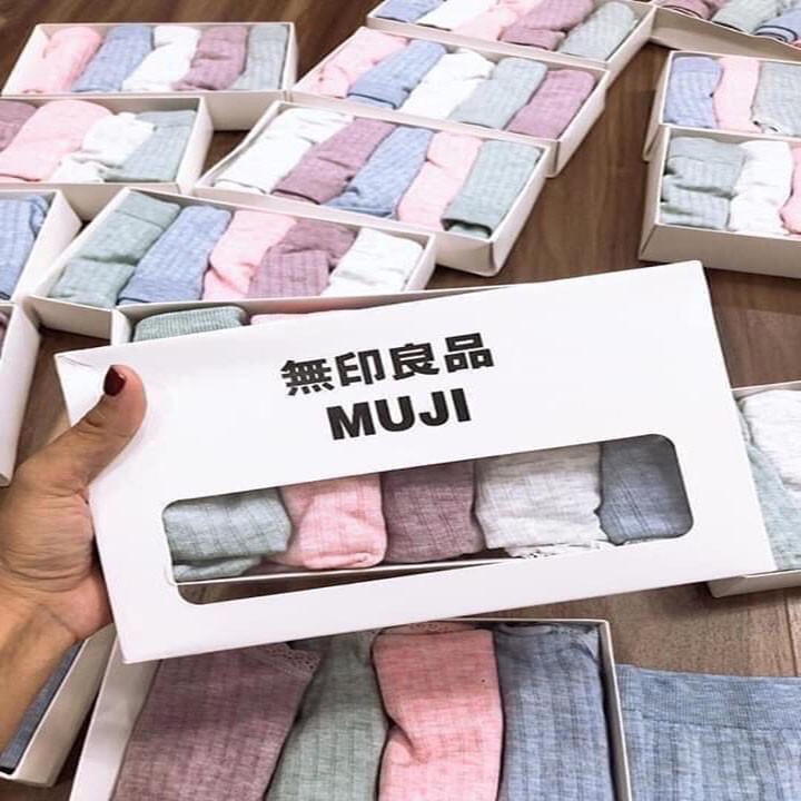 [Hàng xịn tiêu chuẩn Nhật ]  Set 5 Quần chip MUJI kháng khuẩn xuất Nhật | BigBuy360 - bigbuy360.vn