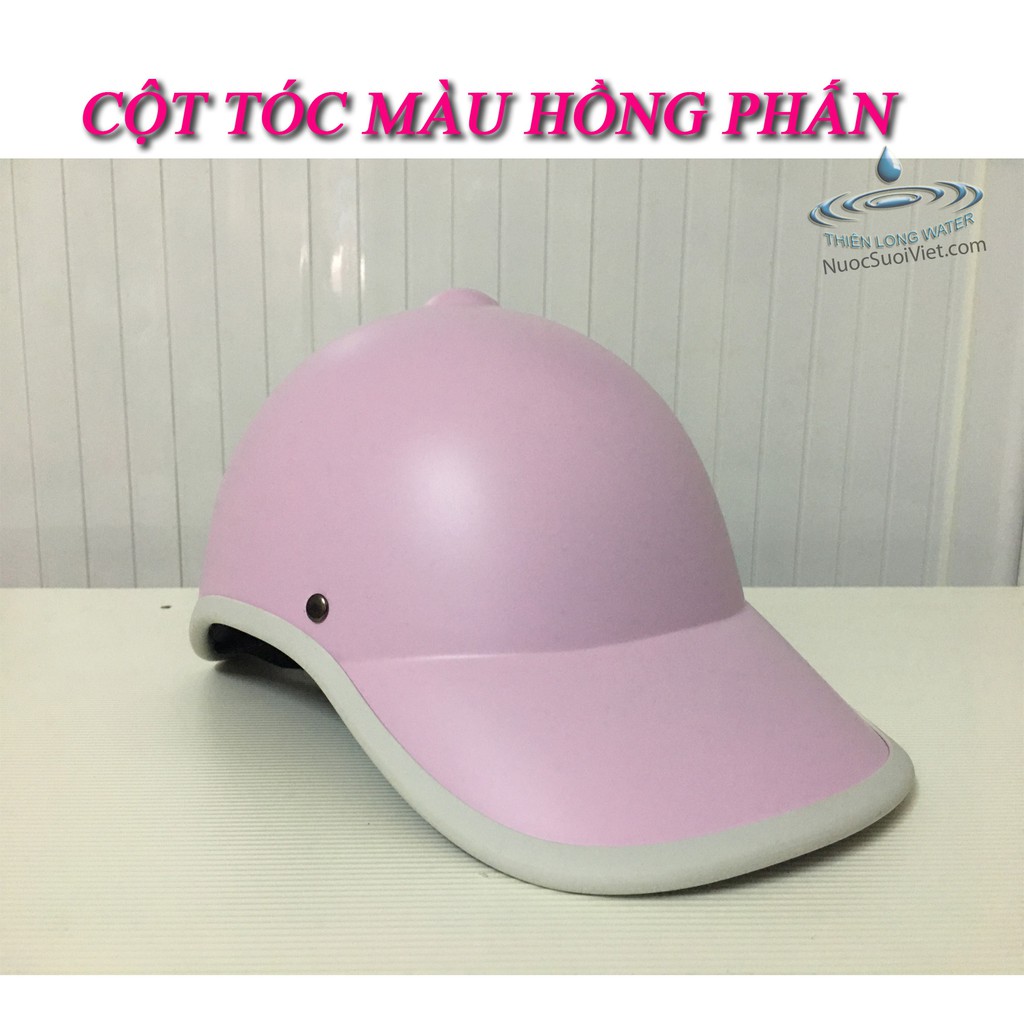 Mũ Bảo Hiểm Lưỡi Trai Có Khoét Lỗ Phía Sau Cột Tóc - Nón Thời Trang Có Lỗ Cột Tóc