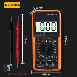 Đồng Hồ Đo Vạn Năng Excel DT-9205A