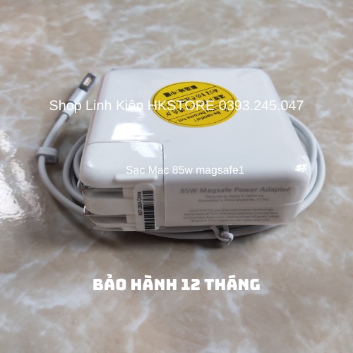 Sạc Macb00k Air Pro 85W magsafe 1 18.5V-4.6A Macb00k A1286 A1343 A1260 A1278 A1243 A1297 A1290 A1229 A1226 A1211 A1151