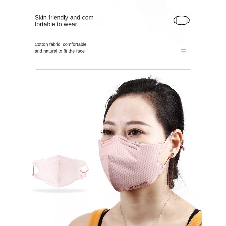 Khẩu Trang cotton Chống Tia UV/ Bụi Bẩn Thoáng Khí In Họa Tiết Ngôi Sao Thời Trang Có Thể Tái Sử Dụng Tiện Dụng Cho Nam Và Nữ