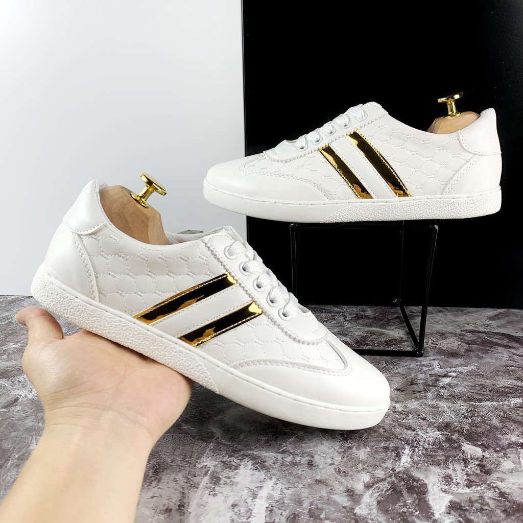 Giày Sneaker Nam G31  ❤️ Da Sần Cao Cấp Phủ Lớp NANO Chống Thấm