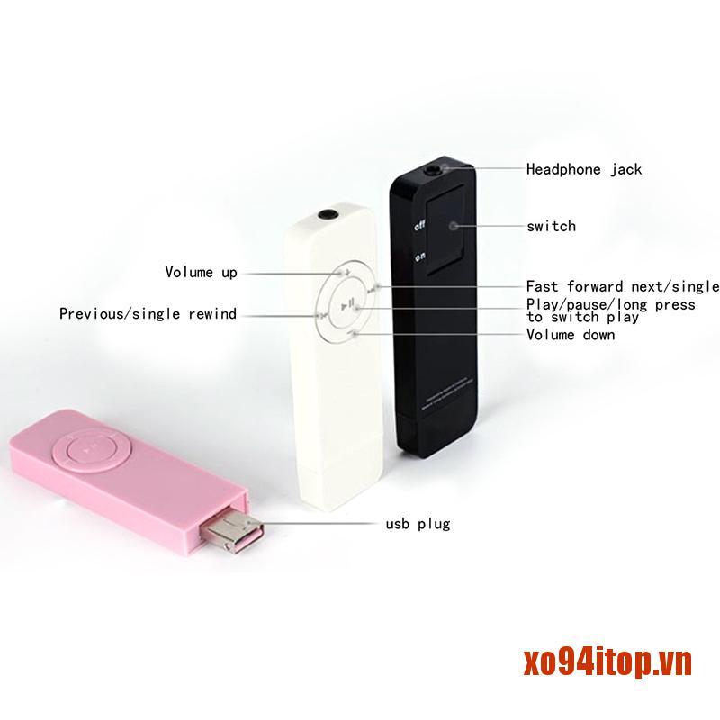 Máy Nghe Nhạc Mp3 Cổng usb Hỗ Trợ Thẻ Nhớ Tf