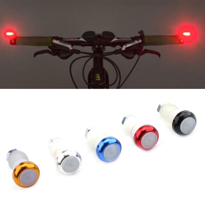 Set 2 Đèn Xi Nhan Gắn Tay Lái Xe Đạp 5 Màu Sắc Cho Bạn Lựa Chọn