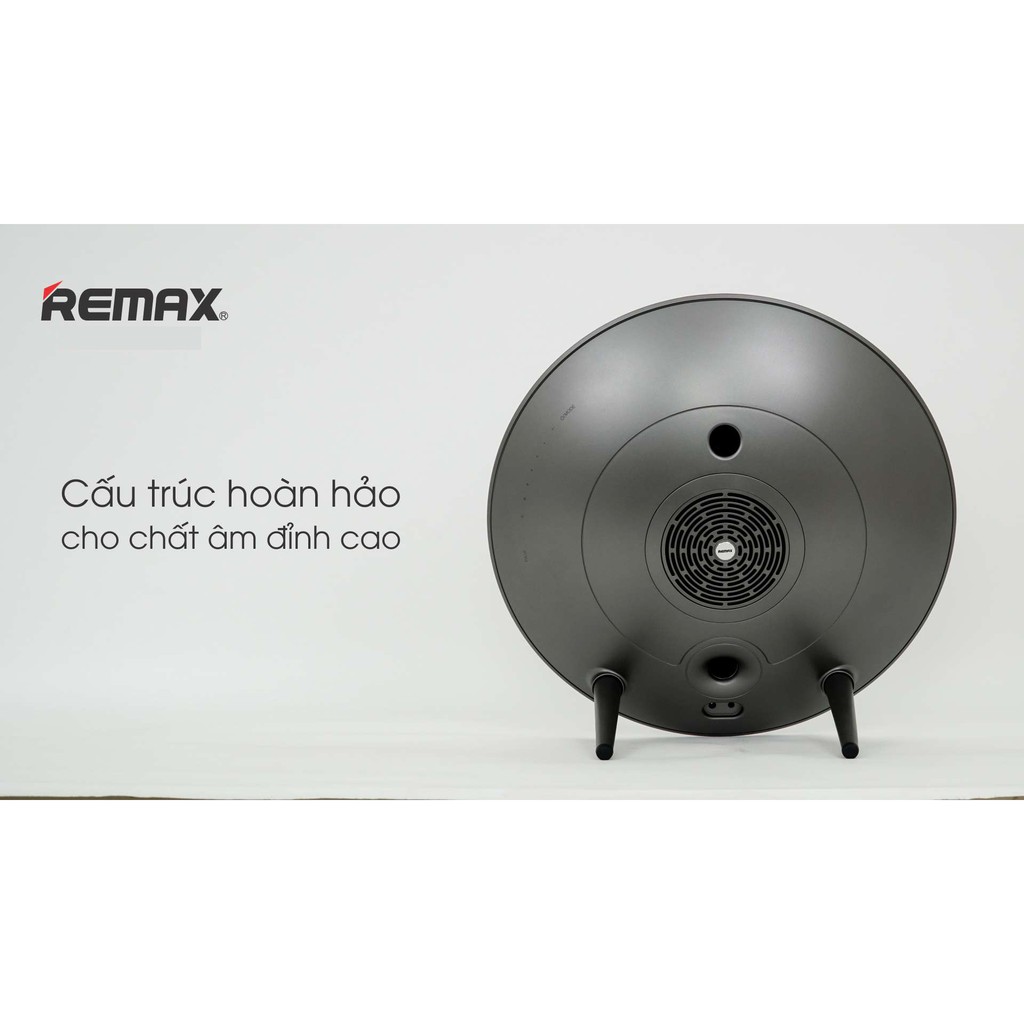 [Mã ELTECHZONE giảm 5% đơn 500K] Loa tròn siêu mỏng để bàn Remax RB-H18