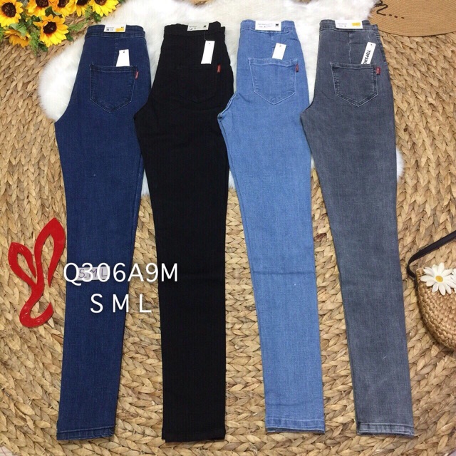 Quần skinny lưng cao