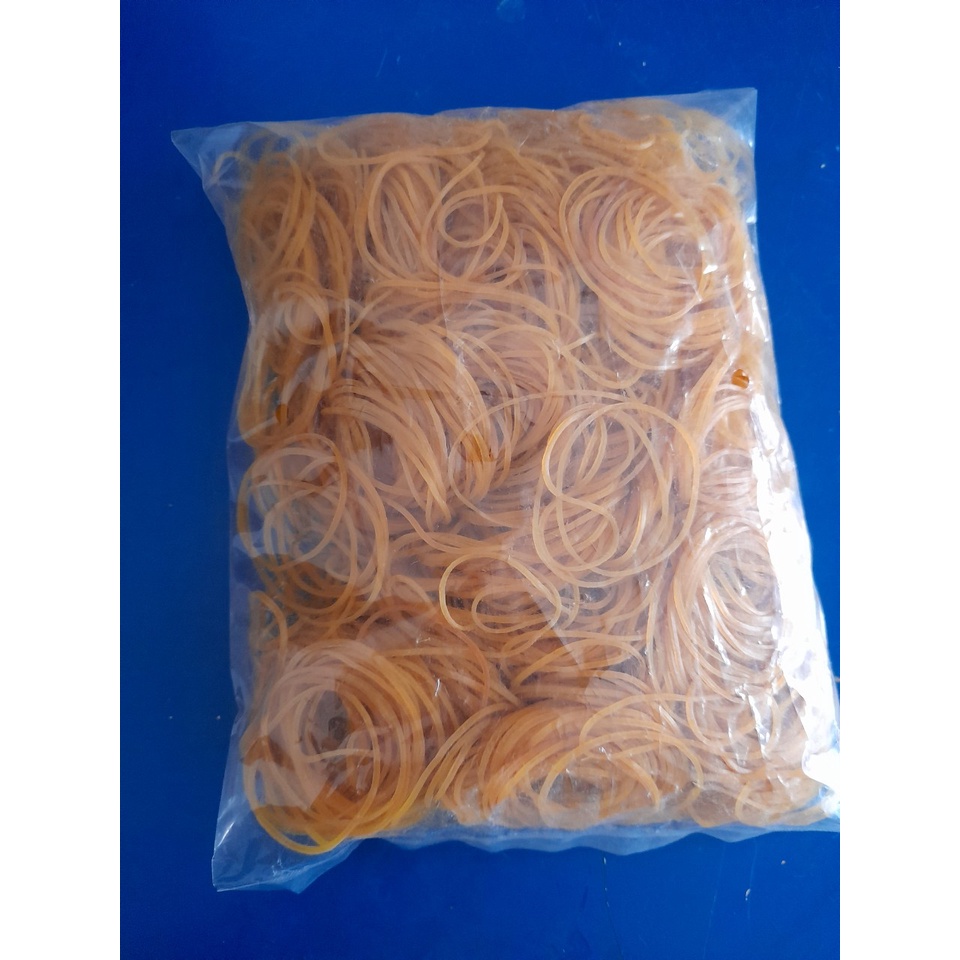 Dây thun vàng trung bịch 450g bao cân đủ