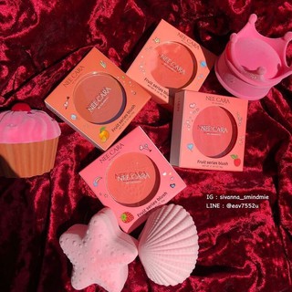 Má hồng Nee Cara Fruit Series Blush N314