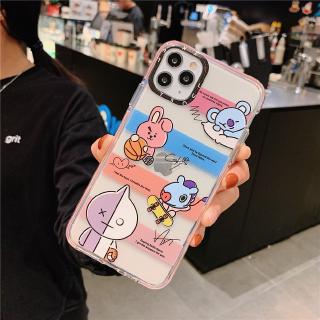 Cartoon BT21 Ốp Redmi Note9s Note9pro Note5 Note7 Note8 Pro Soft Case Xiaomi Mi8 Mi9 Mi10 Pro Case Cover