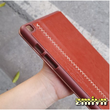 Bao da Kaku Samsung Galaxy Tab A7 lite T220-T225 có chân chống xem phim