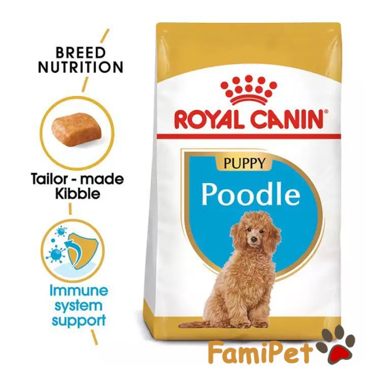 Hạt Thức Ăn Khô Royal Canin Cho Chó Poodle Con 1,5kg – Royal Canin Poodle Puppy