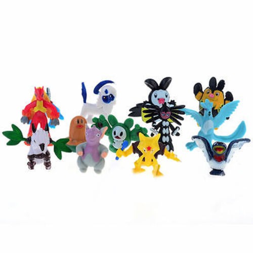 24 cái mô hình đồ chơi Pokemon mini bằng nhựa PVC màu sắc ngẫu nhiên