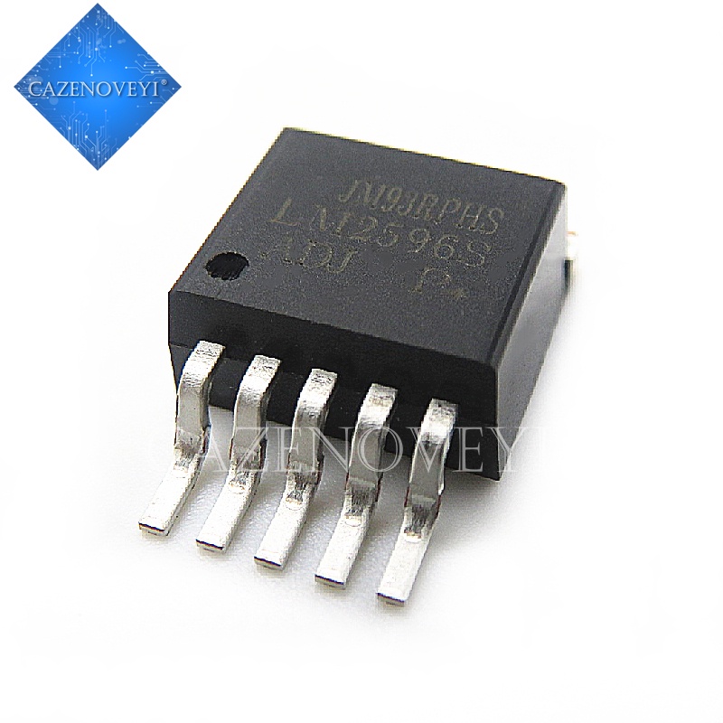 Bộ 5 linh kiện điện tử LM2596S-ADJ LM2596S-5.0 LM2596S-3.3 LM2596HVS-ADJ LM2596HVS-5.0 LM2596S-12 LM