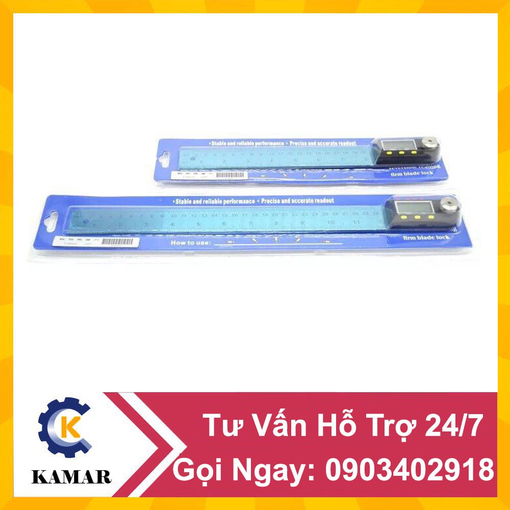 Bộ Combo 2 thước ke góc điện tử 20cm và 30cm