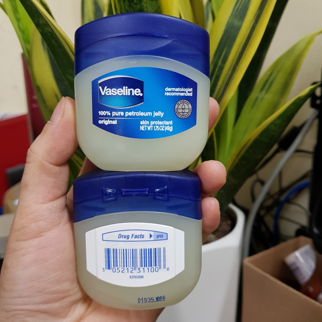 (Có Bán Sỉ) Dưỡng môi Vaseline 49g USA