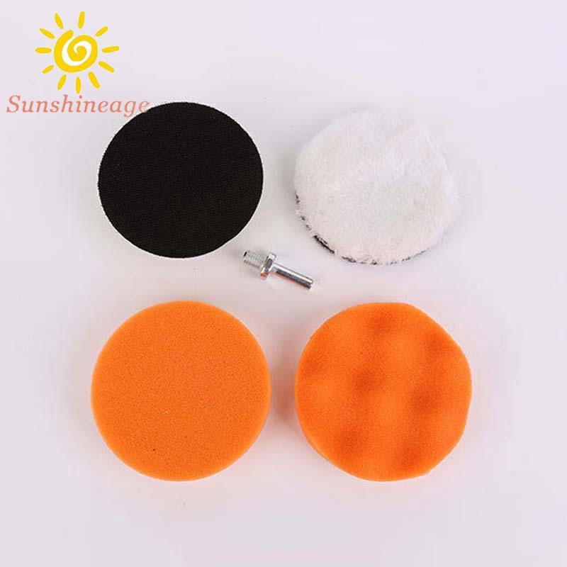 Bộ 5 phụ kiện đầu nối máy khoan hỗ trợ đánh bóng xe hơi cao cấp