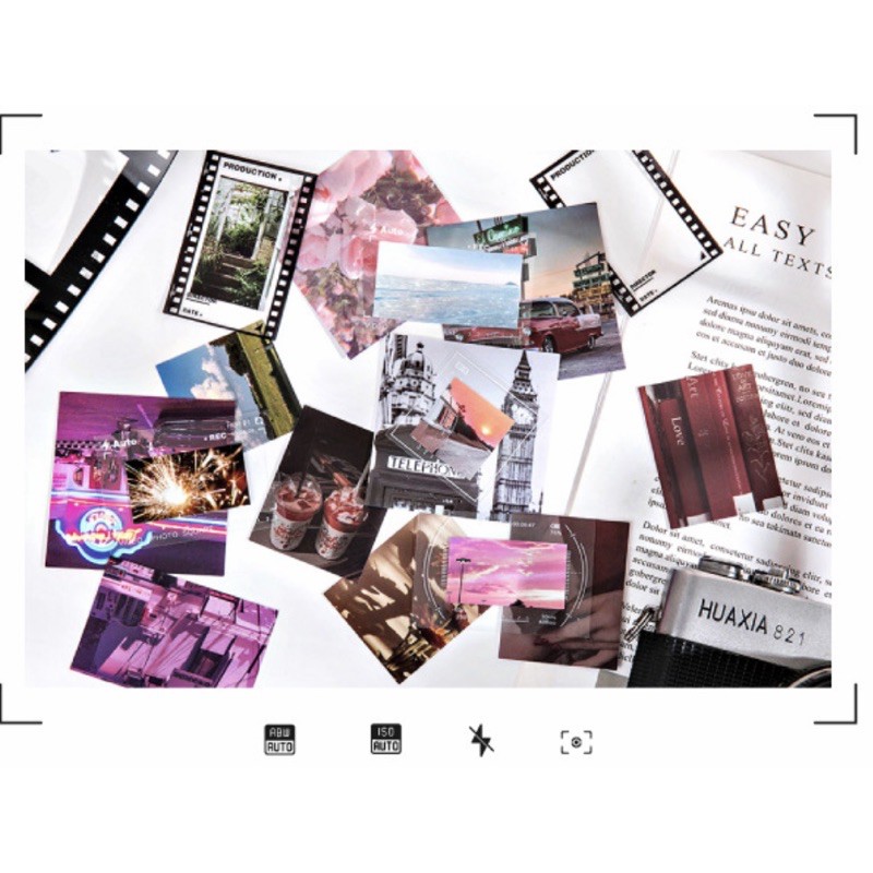 Sticker phong cảnh chống nước ST092