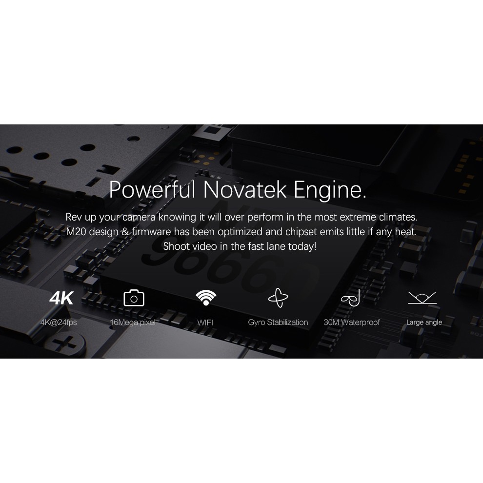 [Hot hòn họt] Camera hành trình SJCAM M20 bảo hành 12 tháng, hỗ trợ đổi trả 1 - 1, camera hành động 4k, camera 4k wifi | BigBuy360 - bigbuy360.vn