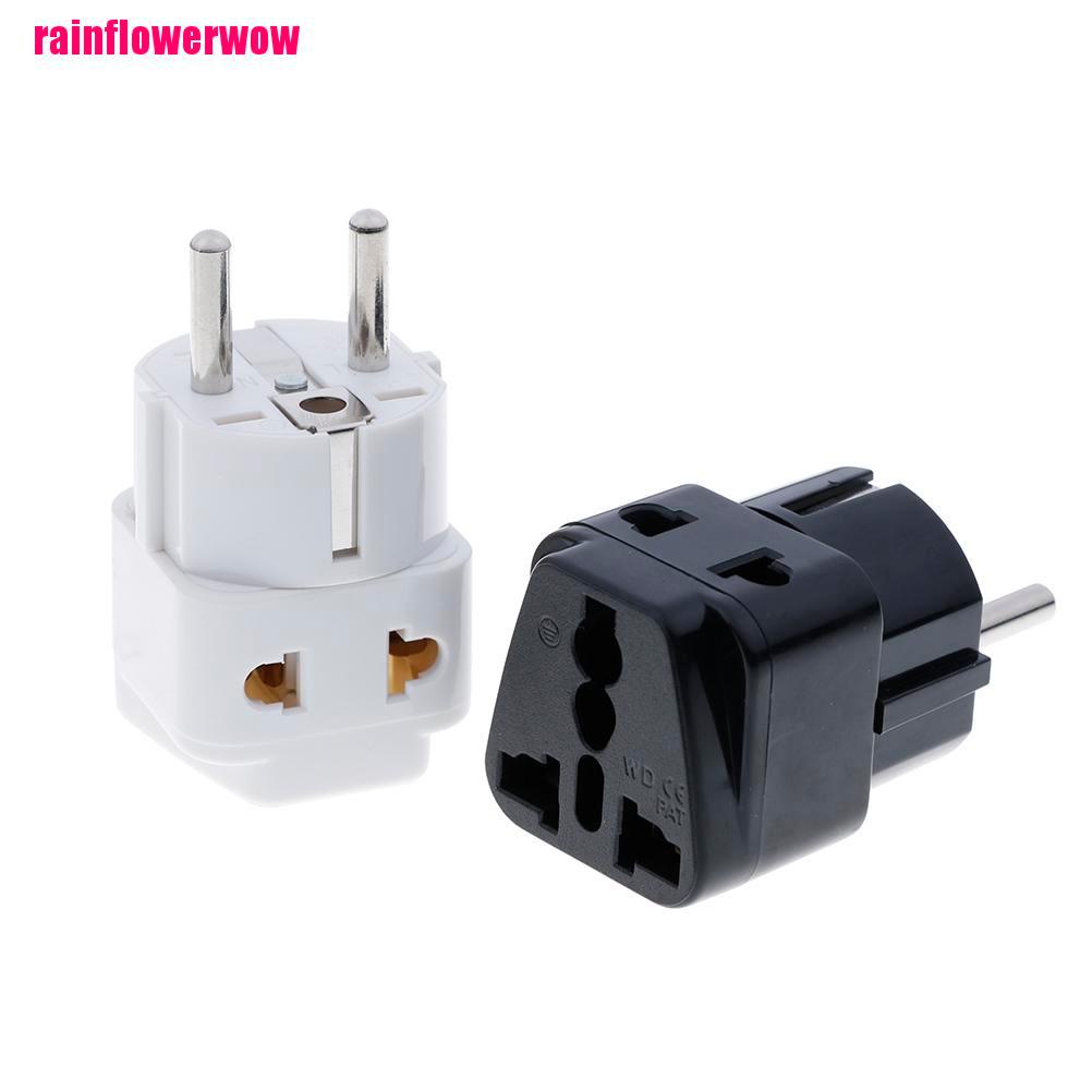 Ổ CắM ChuyểN ĐổI Từ 1 Sang 2 ĐầU 5mm UK / US / EU / AU 2 / 3