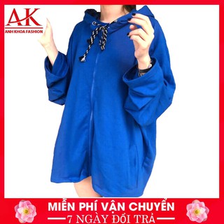 (xả kho 3 ngày) ÁO KHOÁC HOODIE Form Rộng Phong Cách Oversize Cưng Xỉu