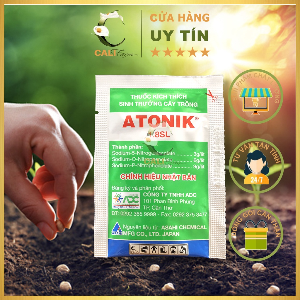 [Combo 10 gói] Kích thích sinh trưởng Atonik 10g [sieutietkiem]