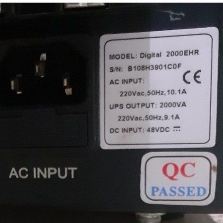 SUNPAC Digital UPS 2000EHR - Bộ lưu điện SUNPAC 2000VA/1200W (BH: 12 tháng)